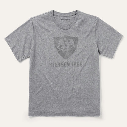 Vintage Eagle Graphic Tee Grey