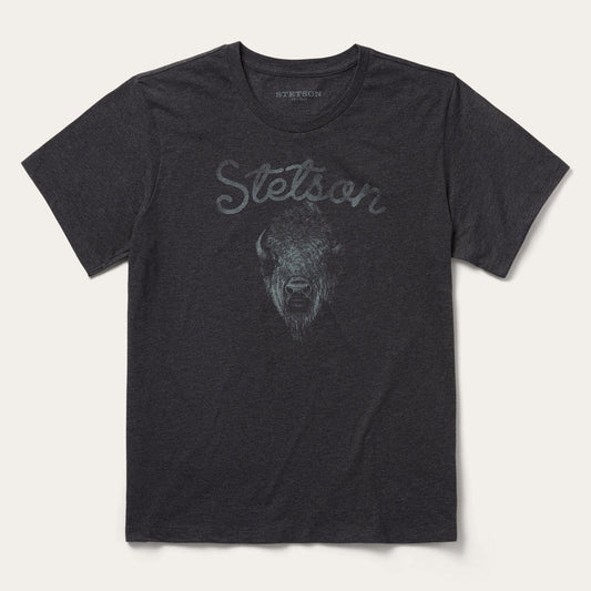 Bison Spirit Graphic Tee Black