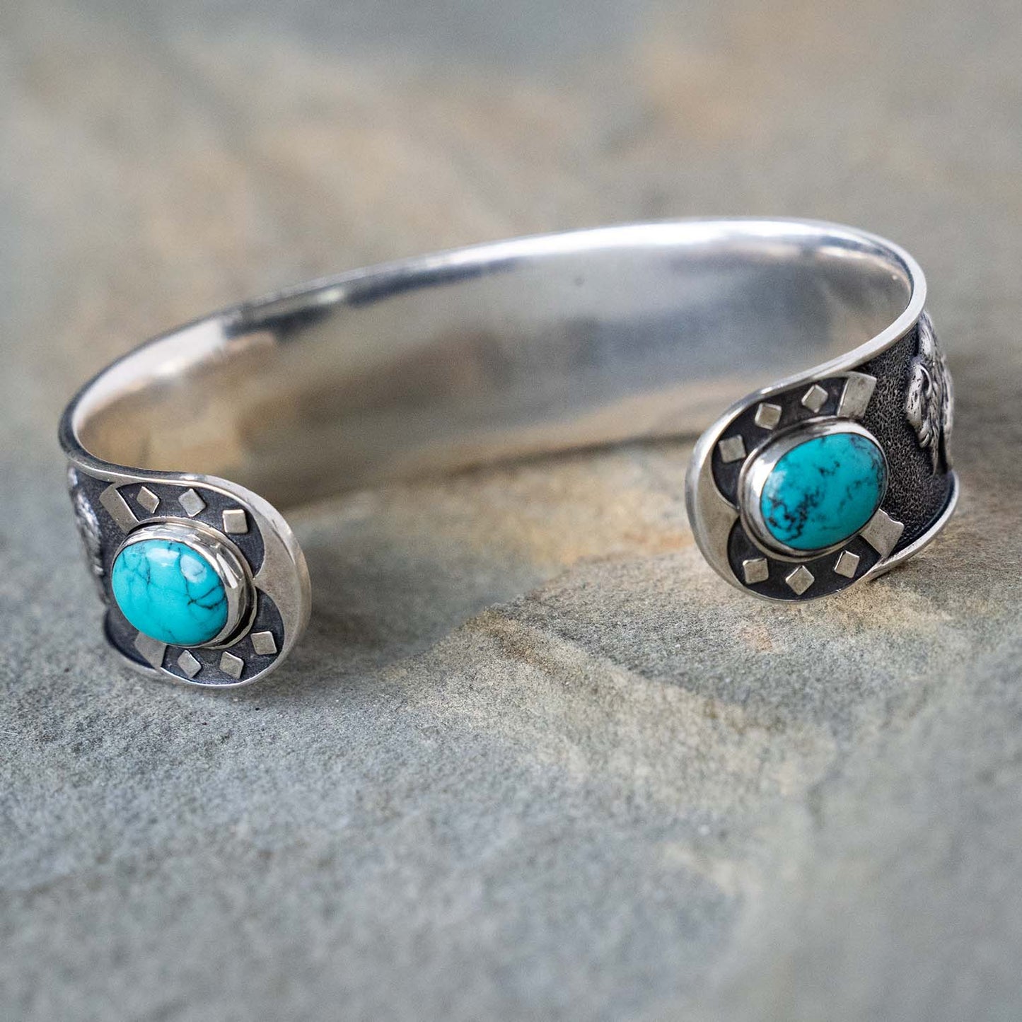Southwestern Cuff Turquoise