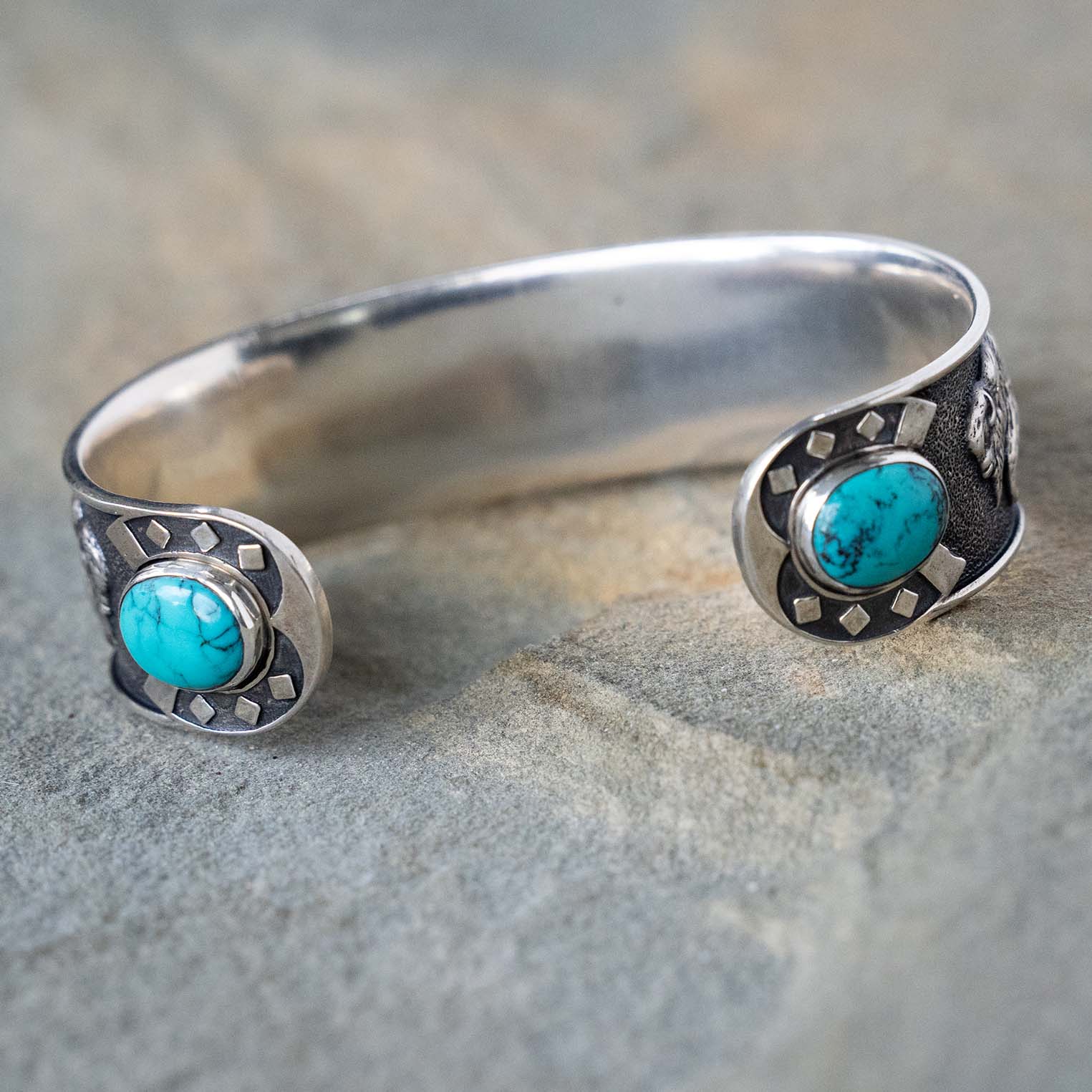 Southwestern Cuff Turquoise