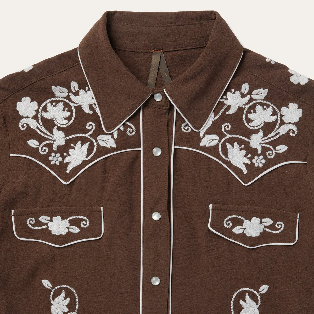Classic Western Snap Shirt Brown
