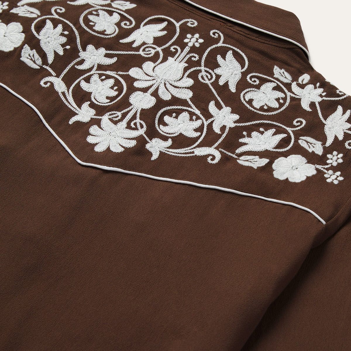 Classic Western Snap Shirt Brown
