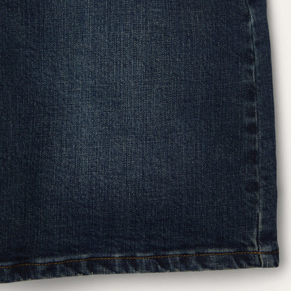 Stretch Denim 5-Pocket Skirt Blue