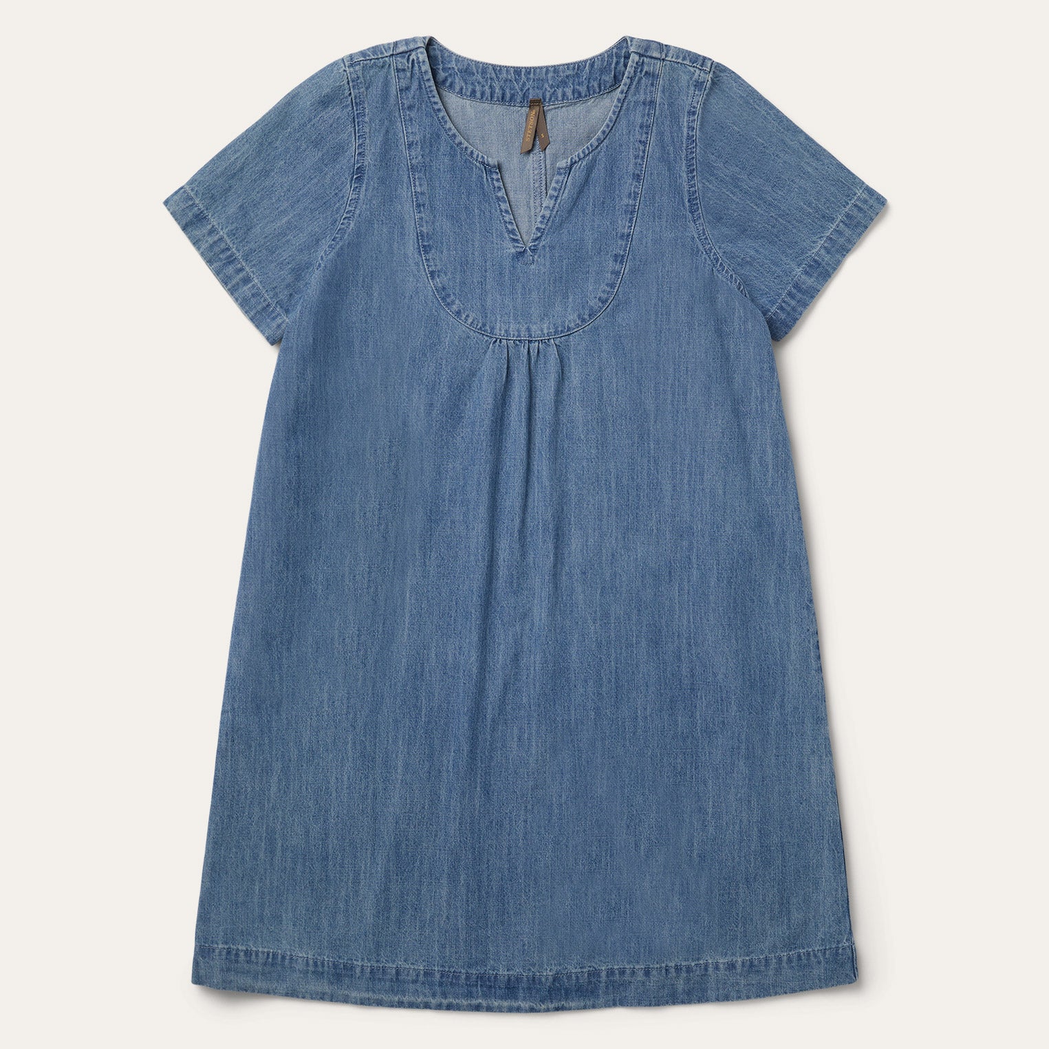 Denim Swing Dress Blue