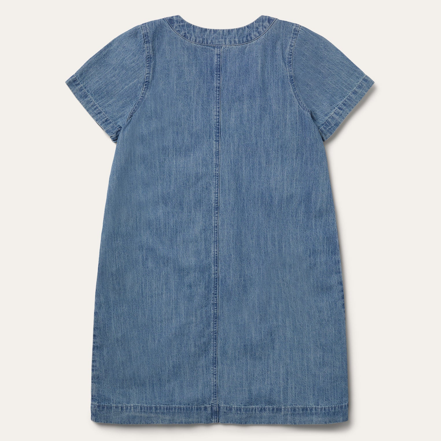 Denim Swing Dress Blue