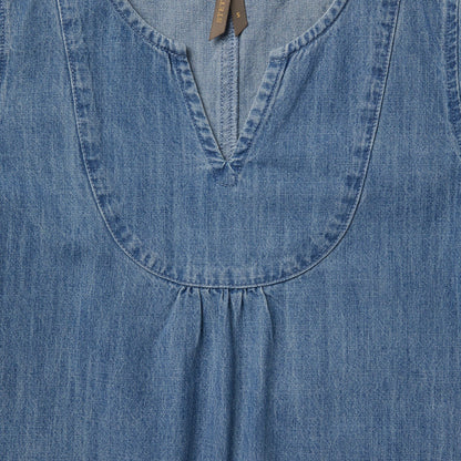 Denim Swing Dress Blue