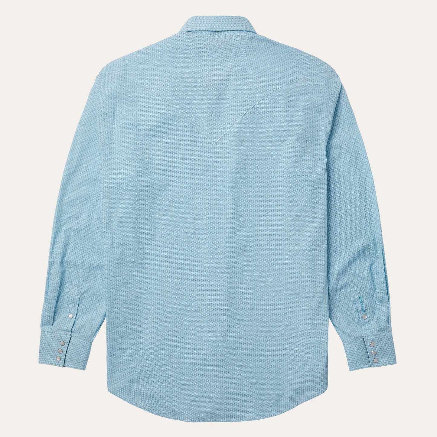 Geo Western Shirt Blue