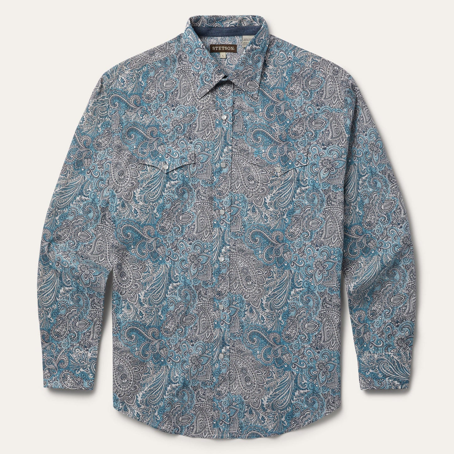 Paisley Western Shirt Green