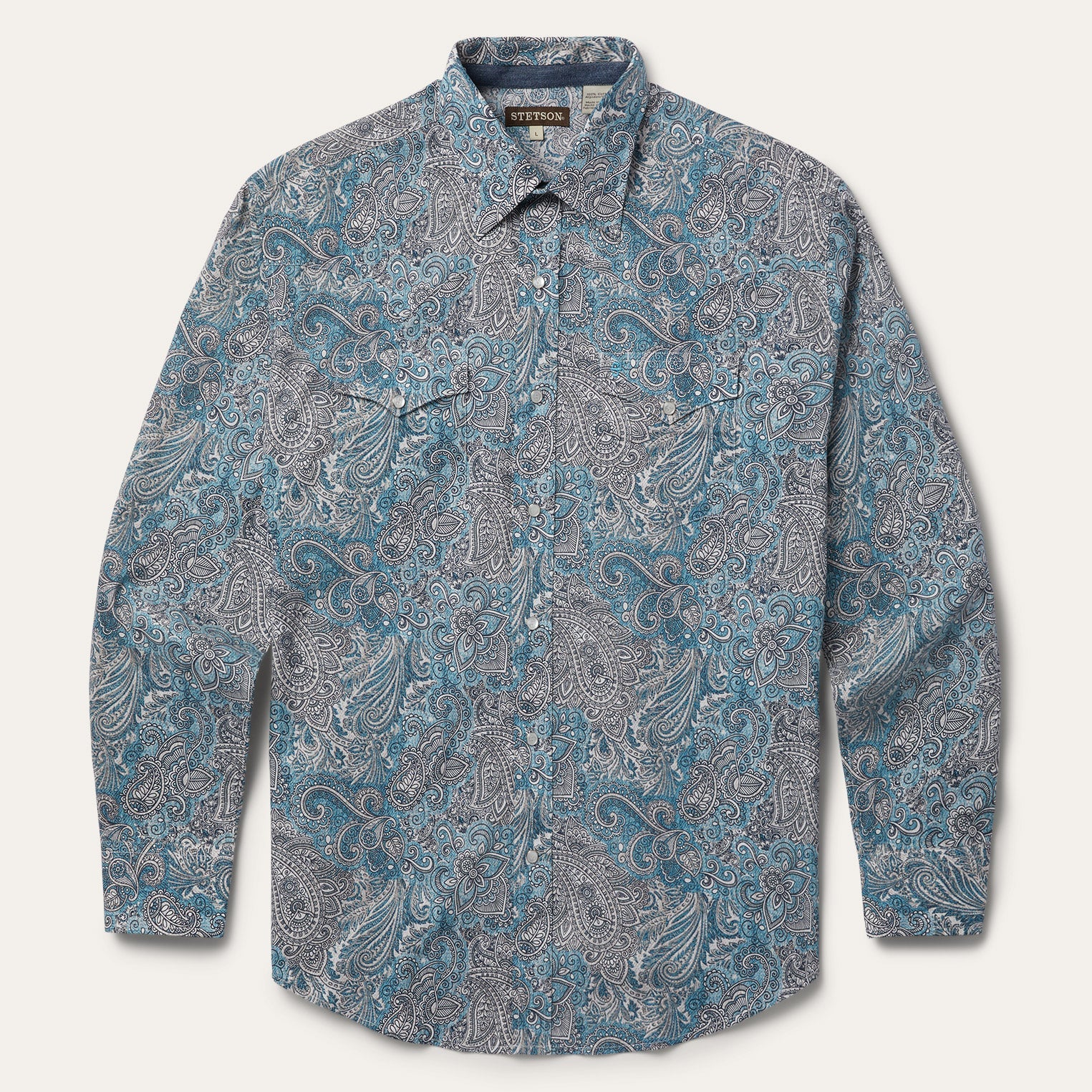 Paisley Western Shirt Green