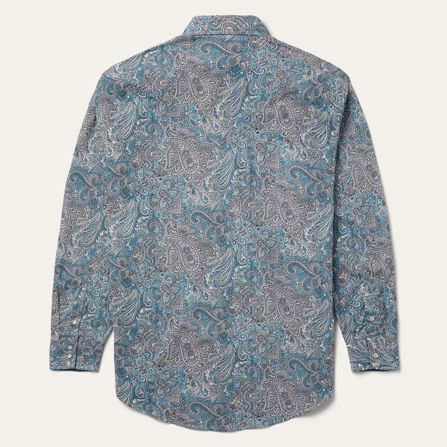 Paisley Western Shirt Green