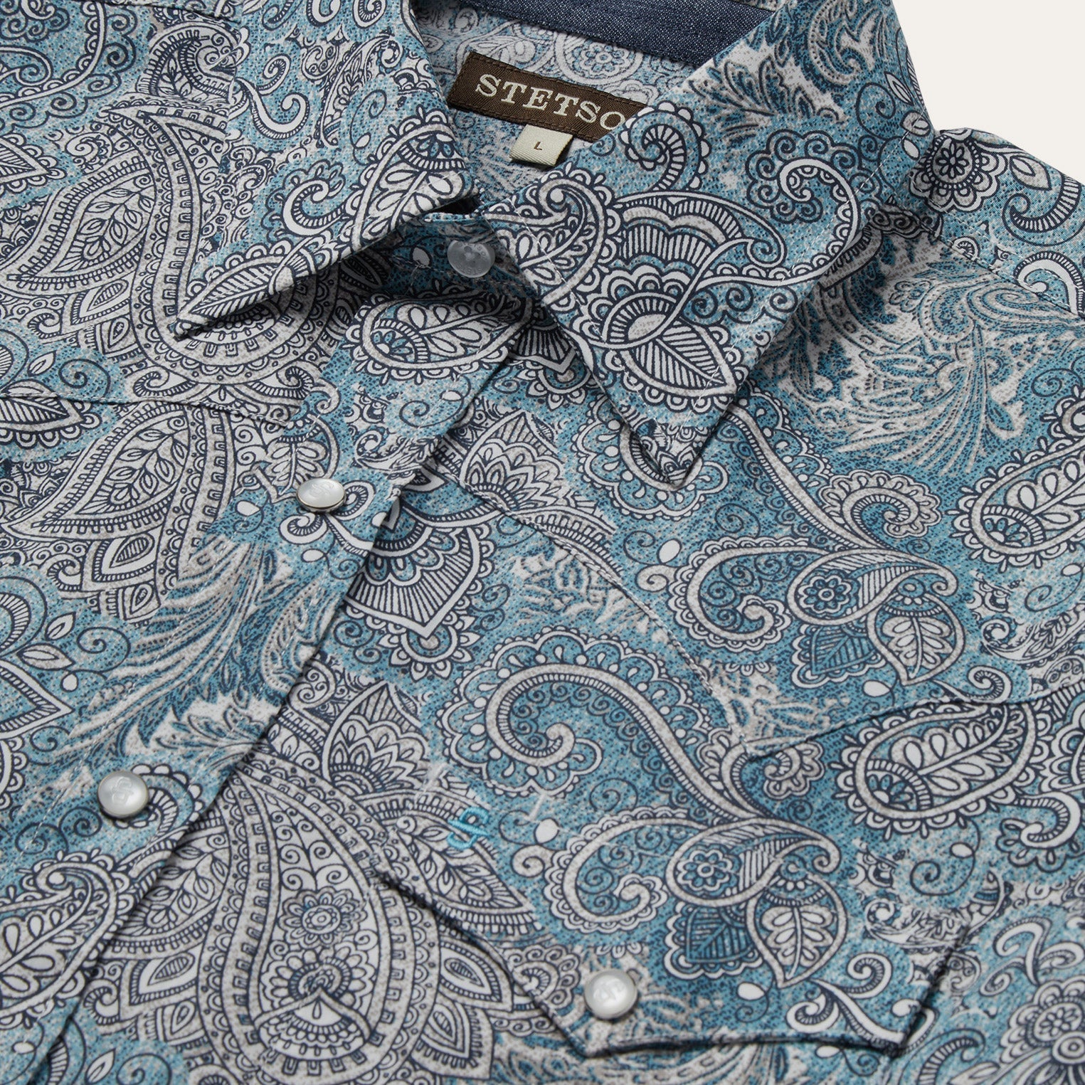 Paisley Western Shirt Green