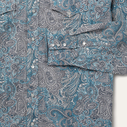 Paisley Western Shirt Green