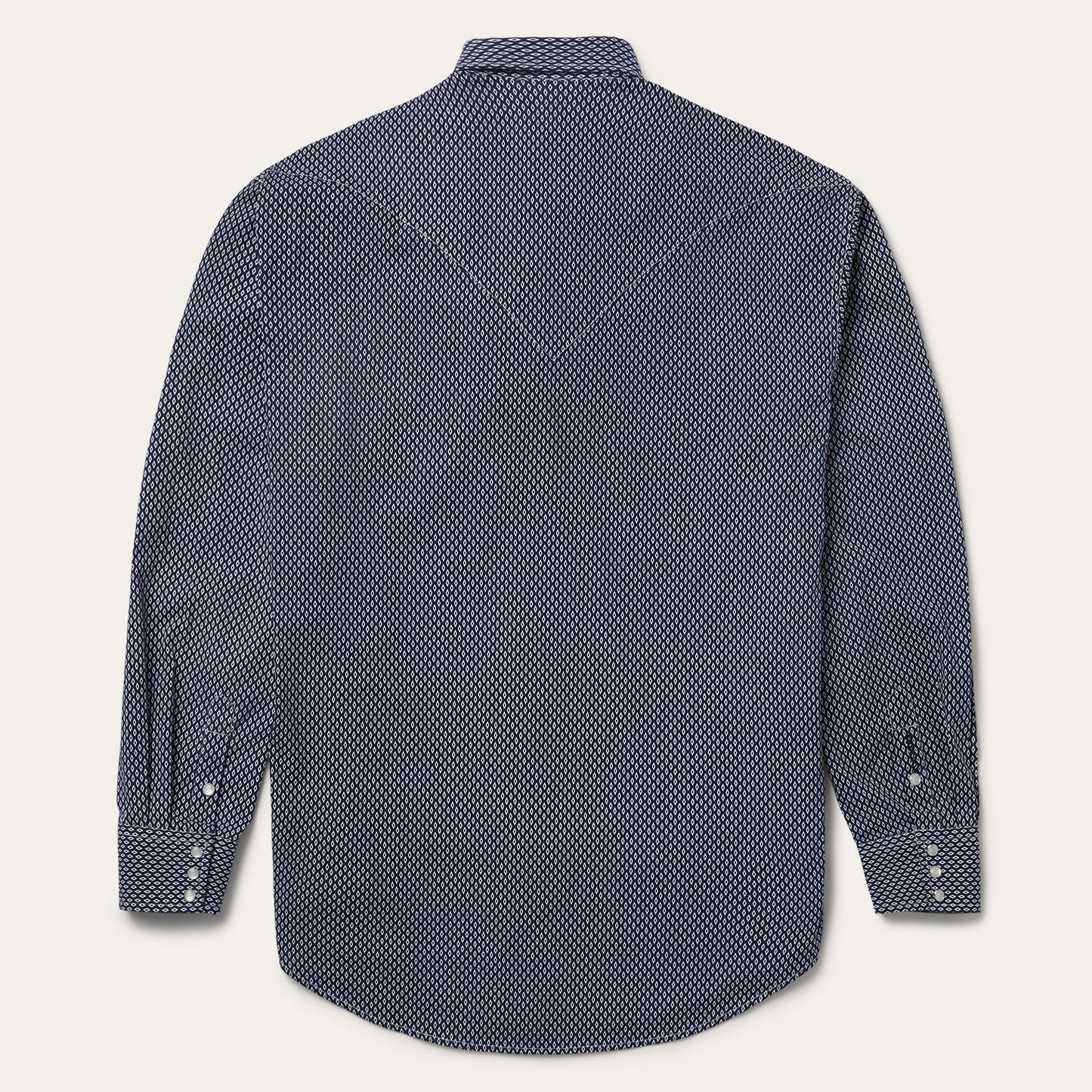 Diamond Geo Western Shirt Blue