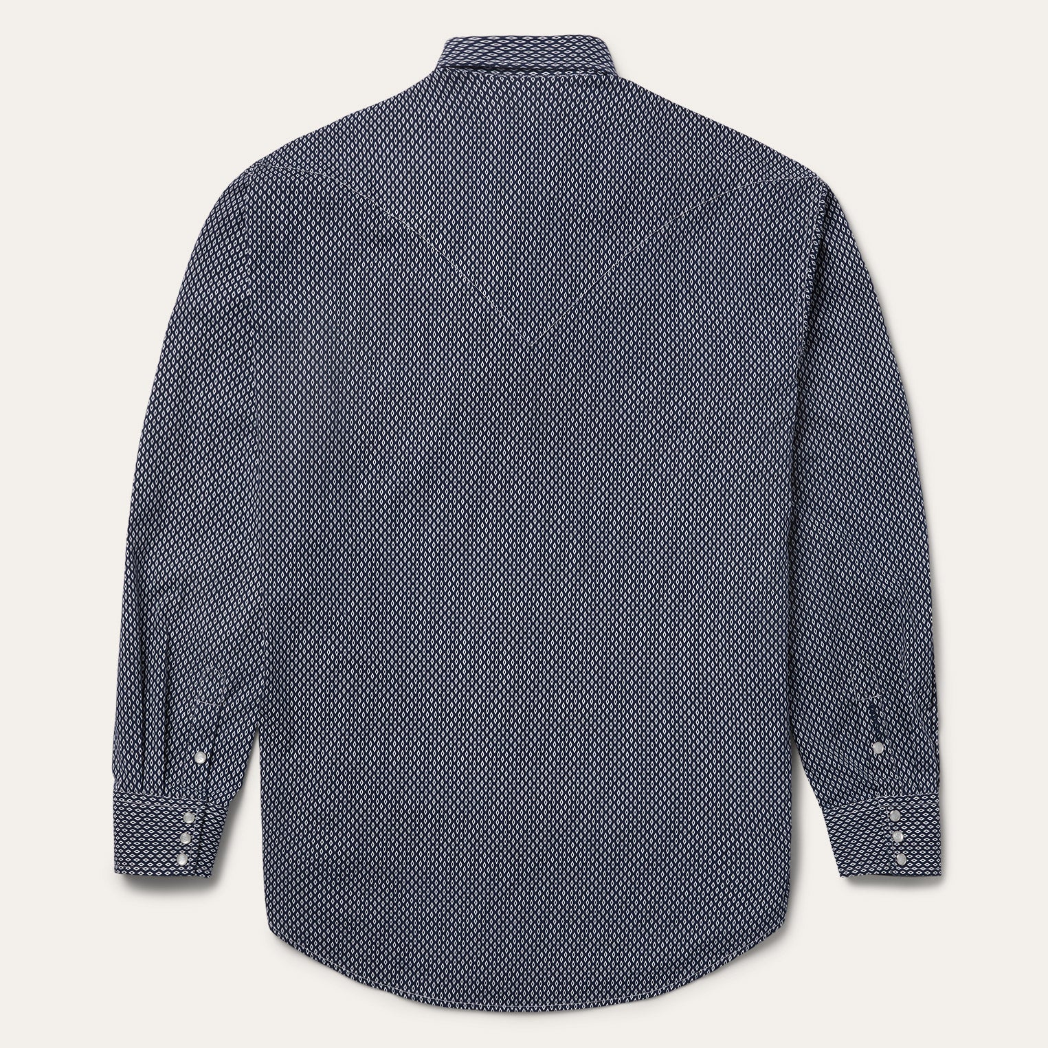 Diamond Geo Western Shirt Blue