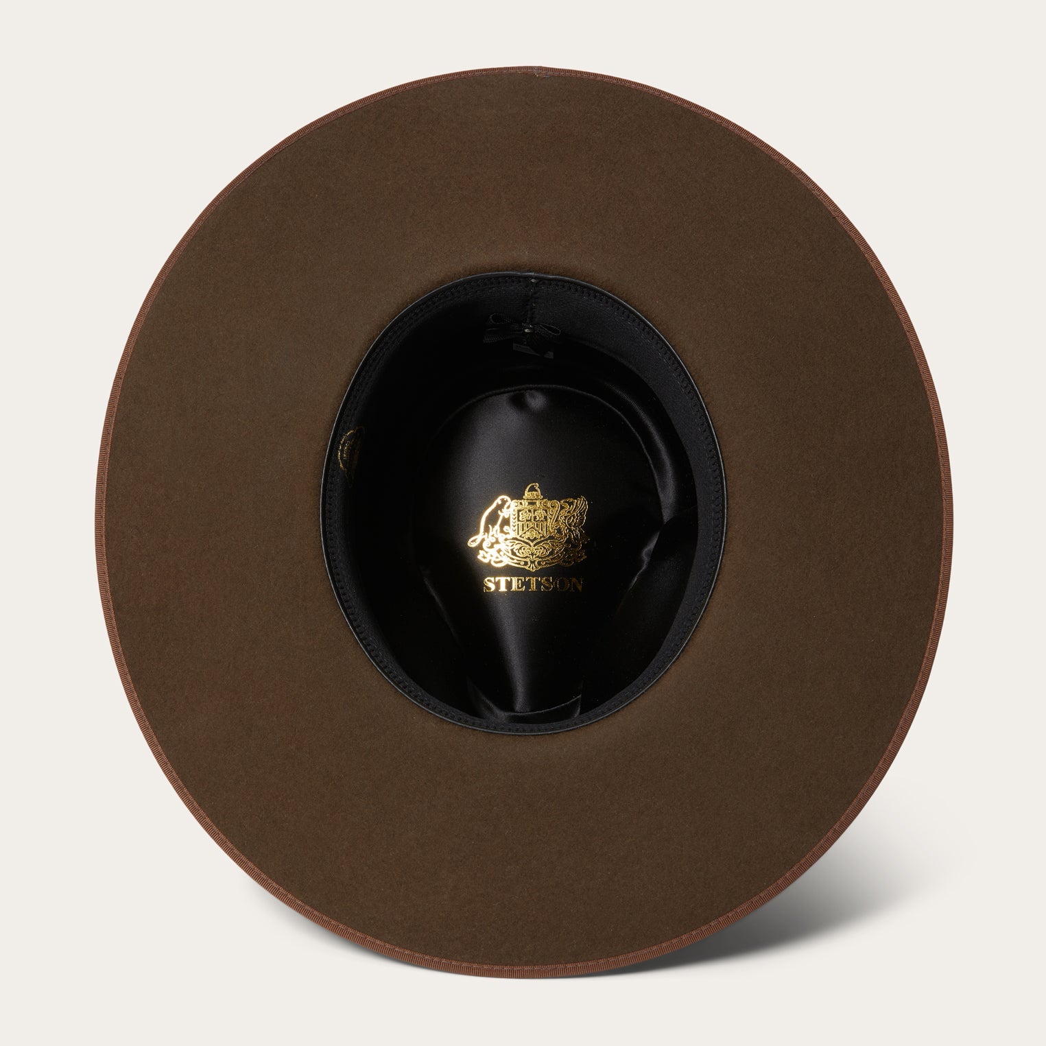 Midtown Wide Flat Brim Hat Oak
