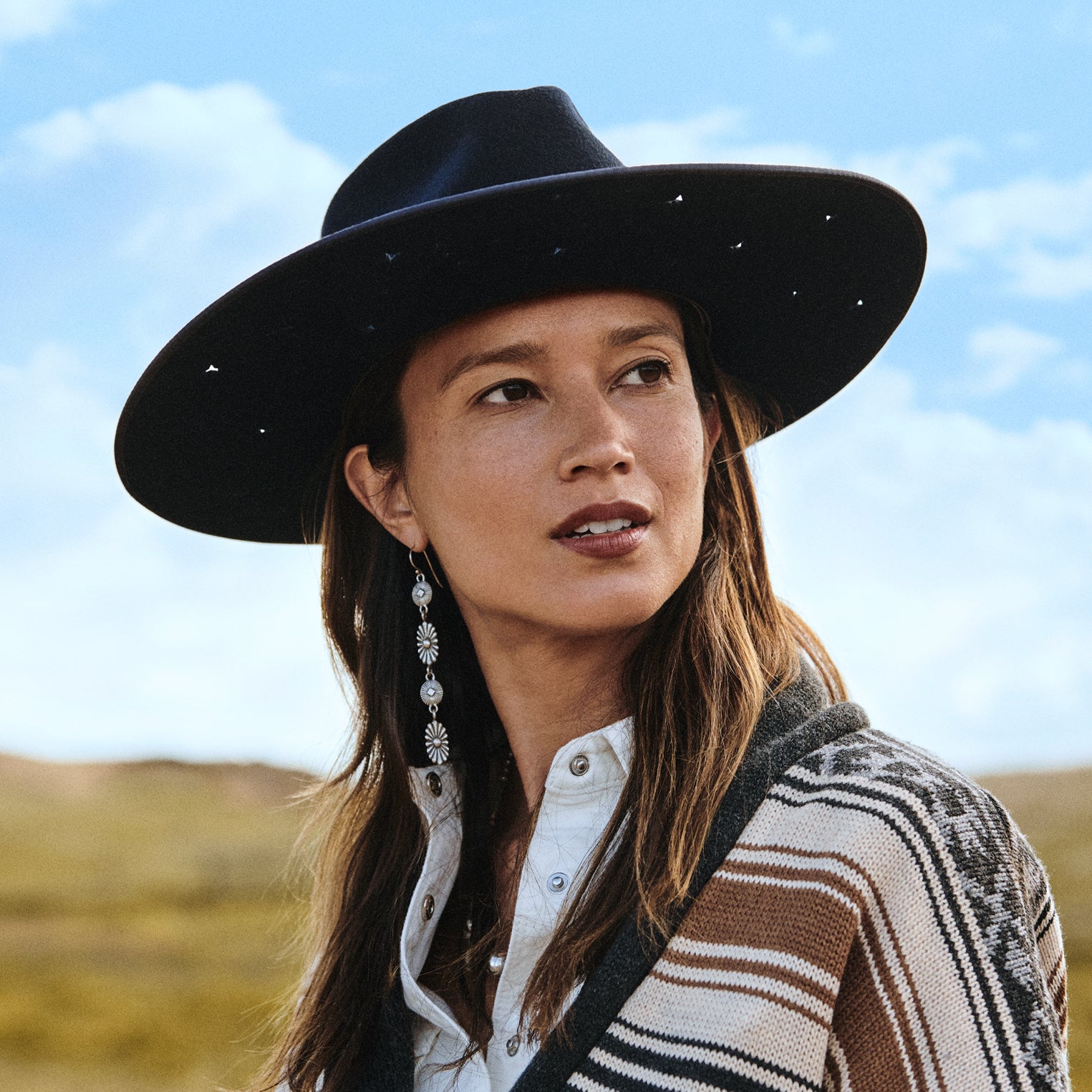 Night Sky Fedora Navy