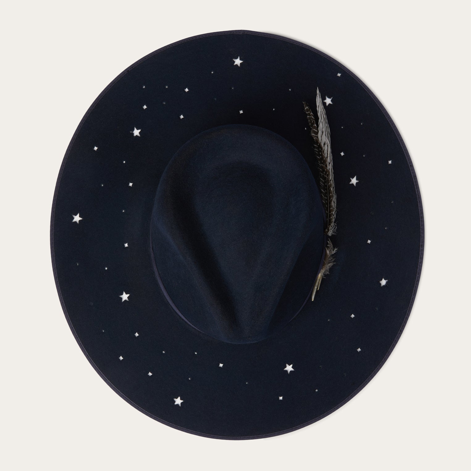 Night Sky Fedora Navy