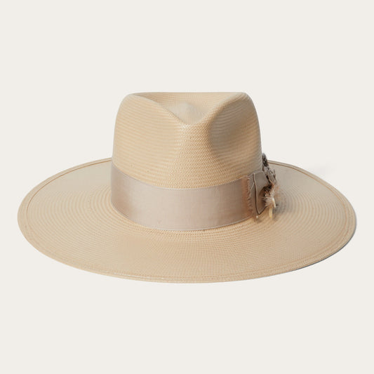 Atacama Straw Fedora Silverbelly