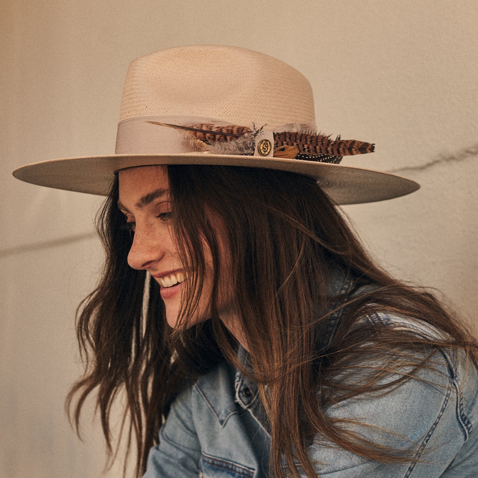 Atacama Straw Fedora Silverbelly