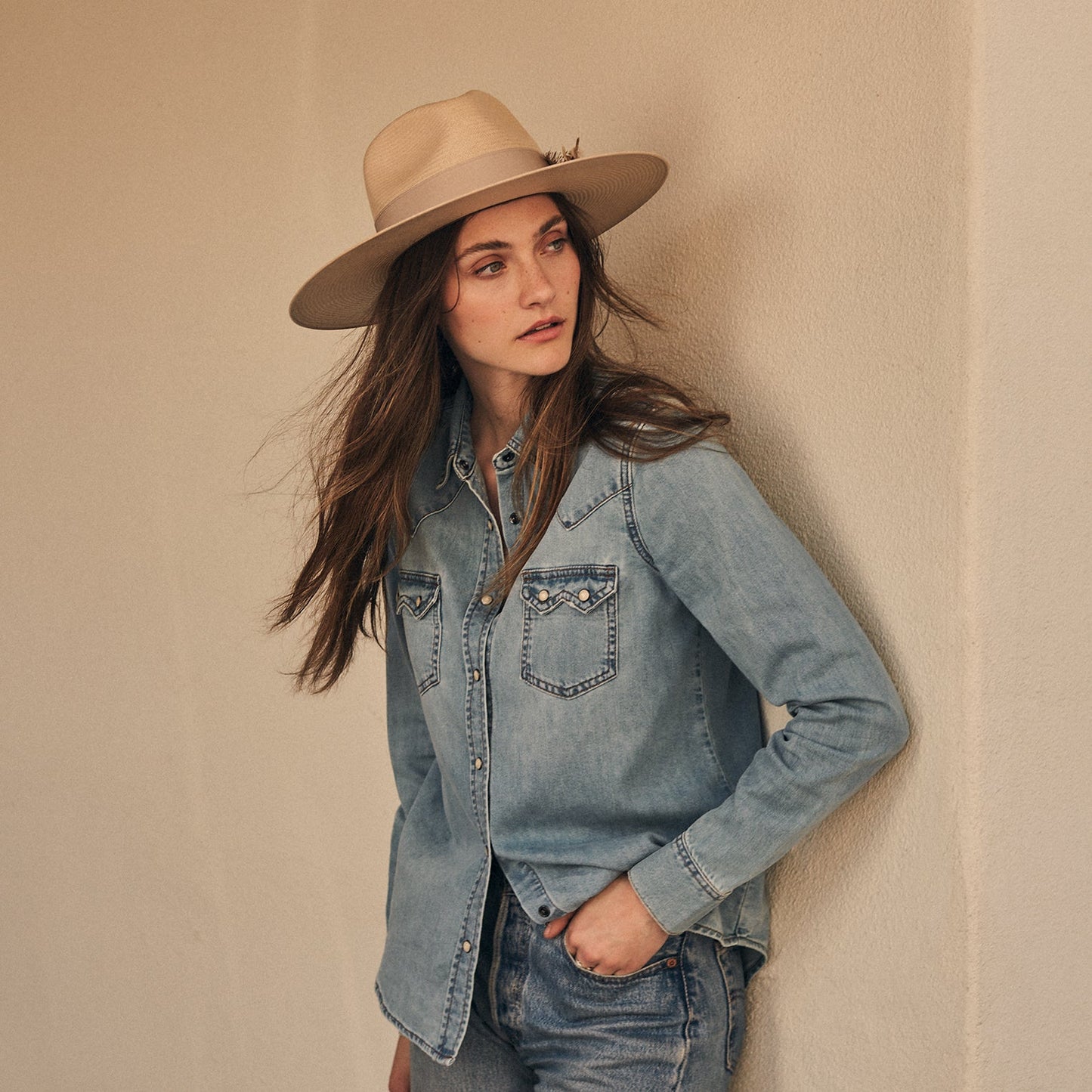 Atacama Straw Fedora Silverbelly