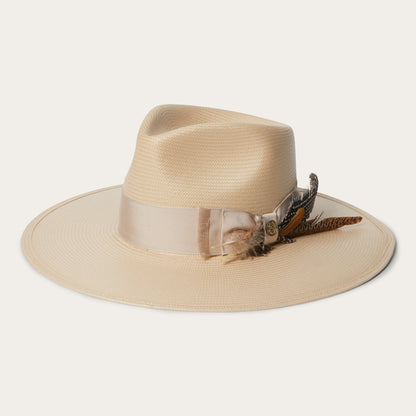 Atacama Straw Fedora Silverbelly