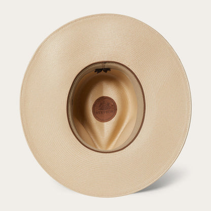 Atacama Straw Fedora Silverbelly