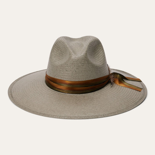 Caelus Straw Fedora Seafoam