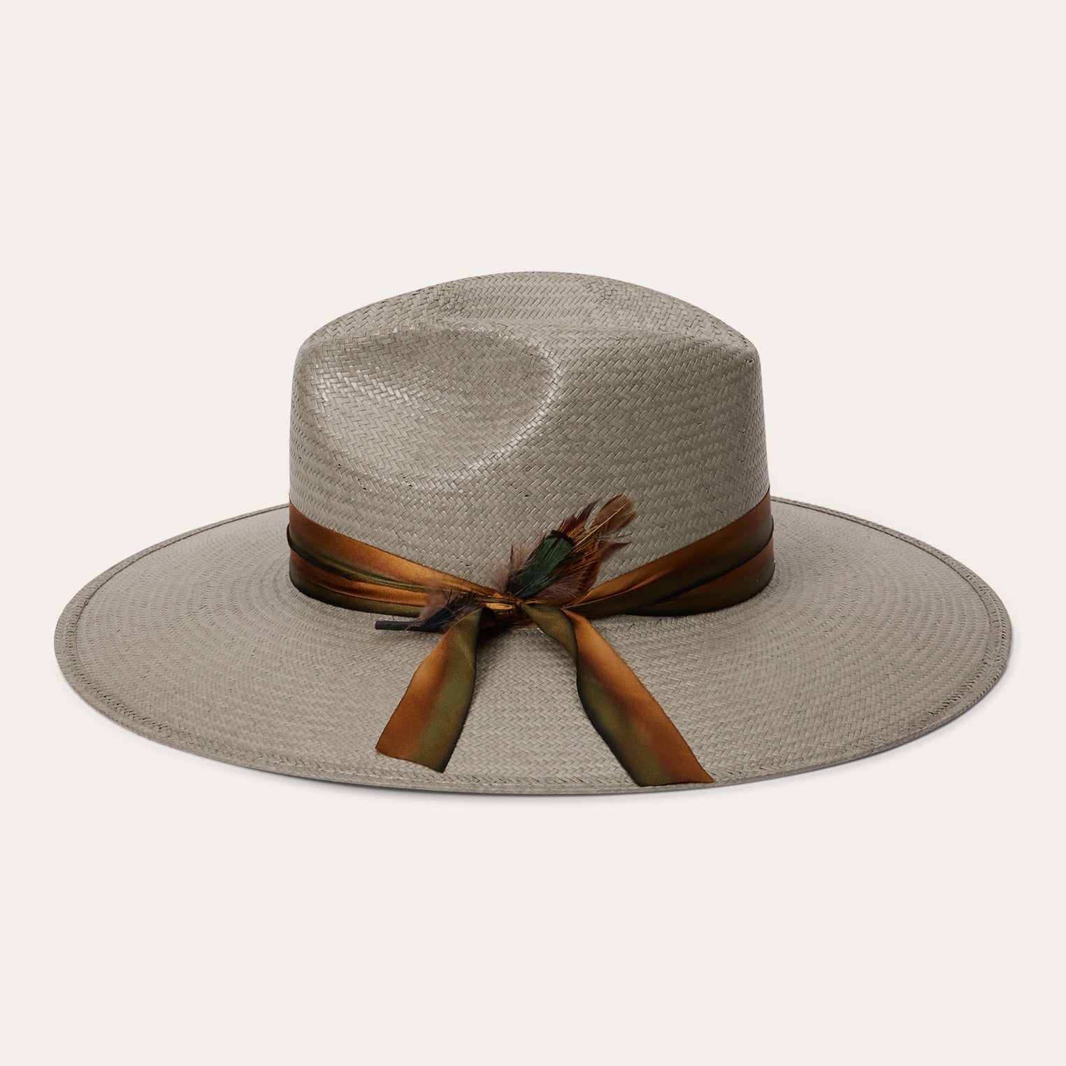 Caelus Straw Fedora Seafoam