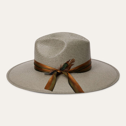 Caelus Straw Fedora Seafoam