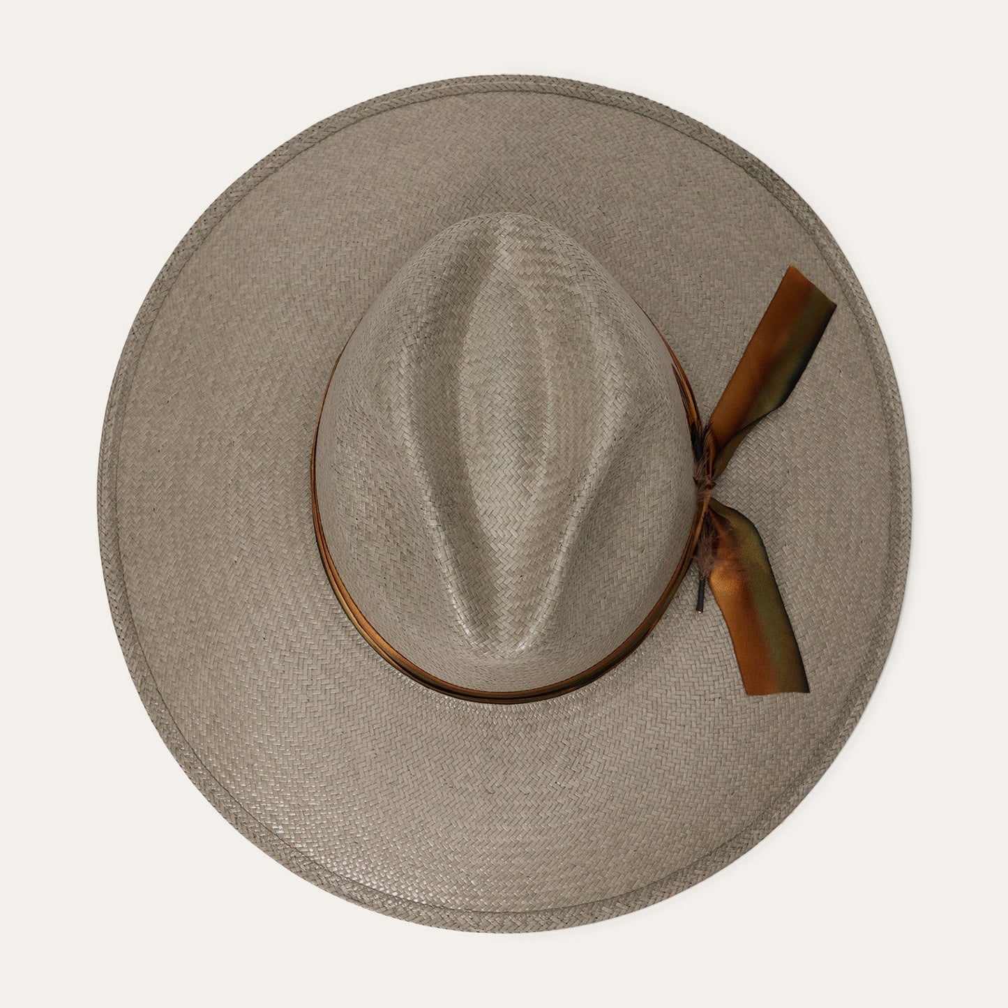 Caelus Straw Fedora Seafoam