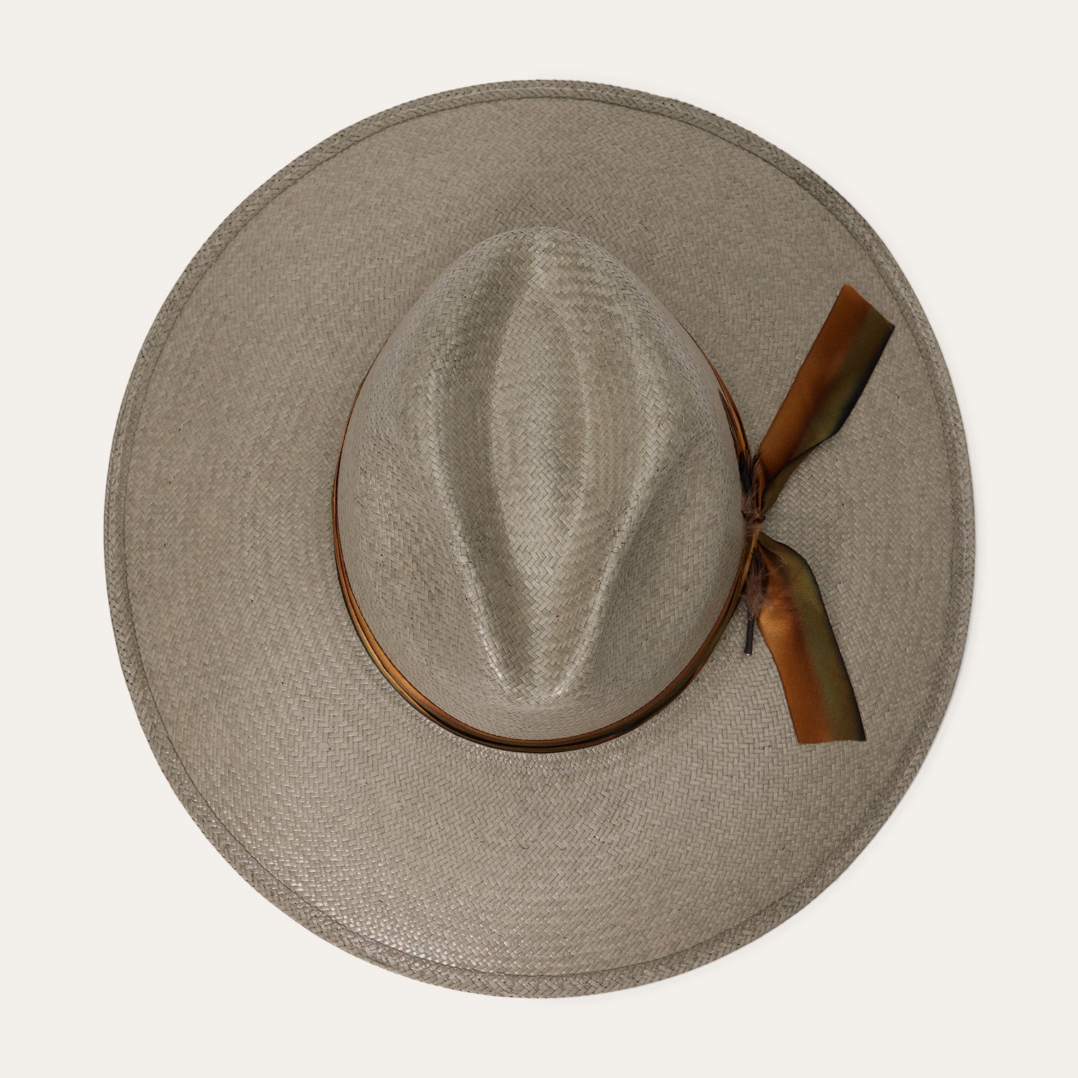 Caelus Straw Fedora Seafoam