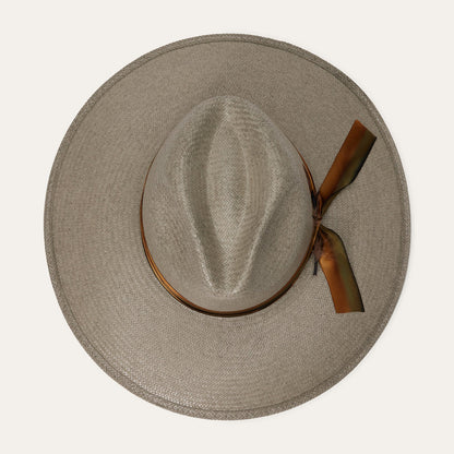 Caelus Straw Fedora Seafoam