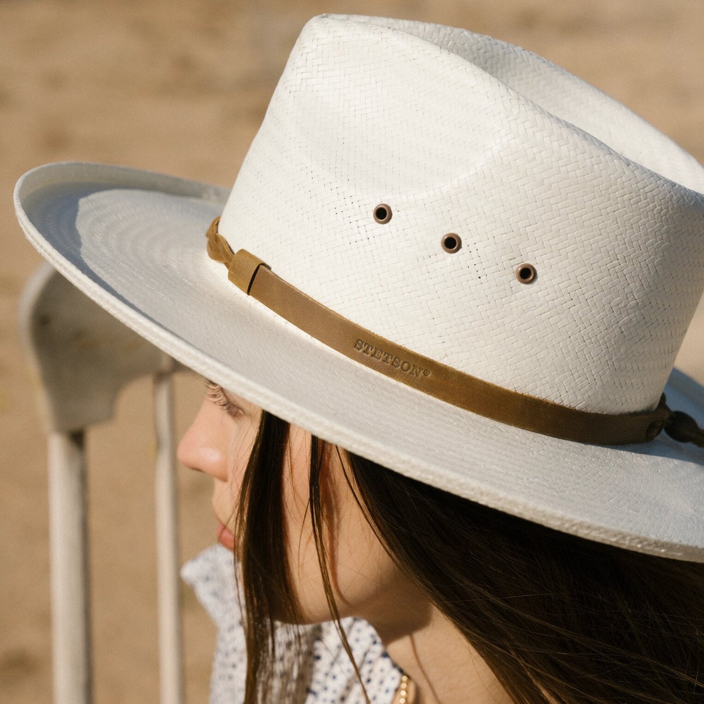 Helena Straw Fedora Natural