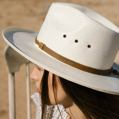 Helena Straw Fedora Natural