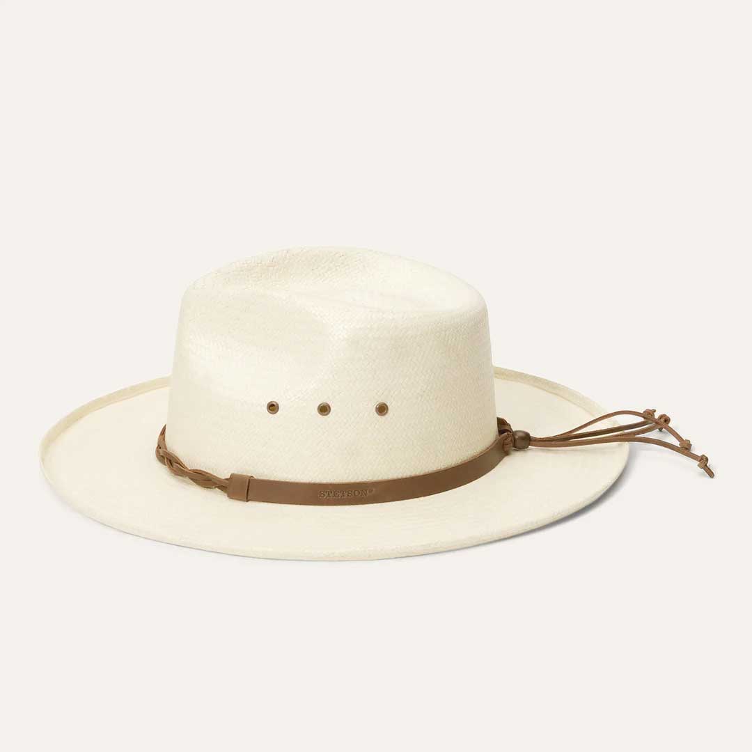 Helena Straw Fedora Natural