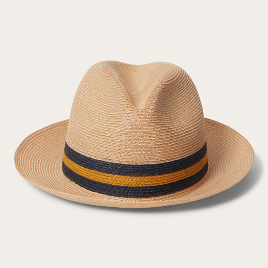 Triad Straw Fedora Mustard