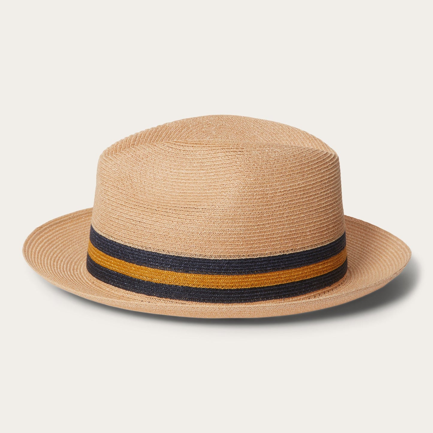 Triad Straw Fedora Mustard