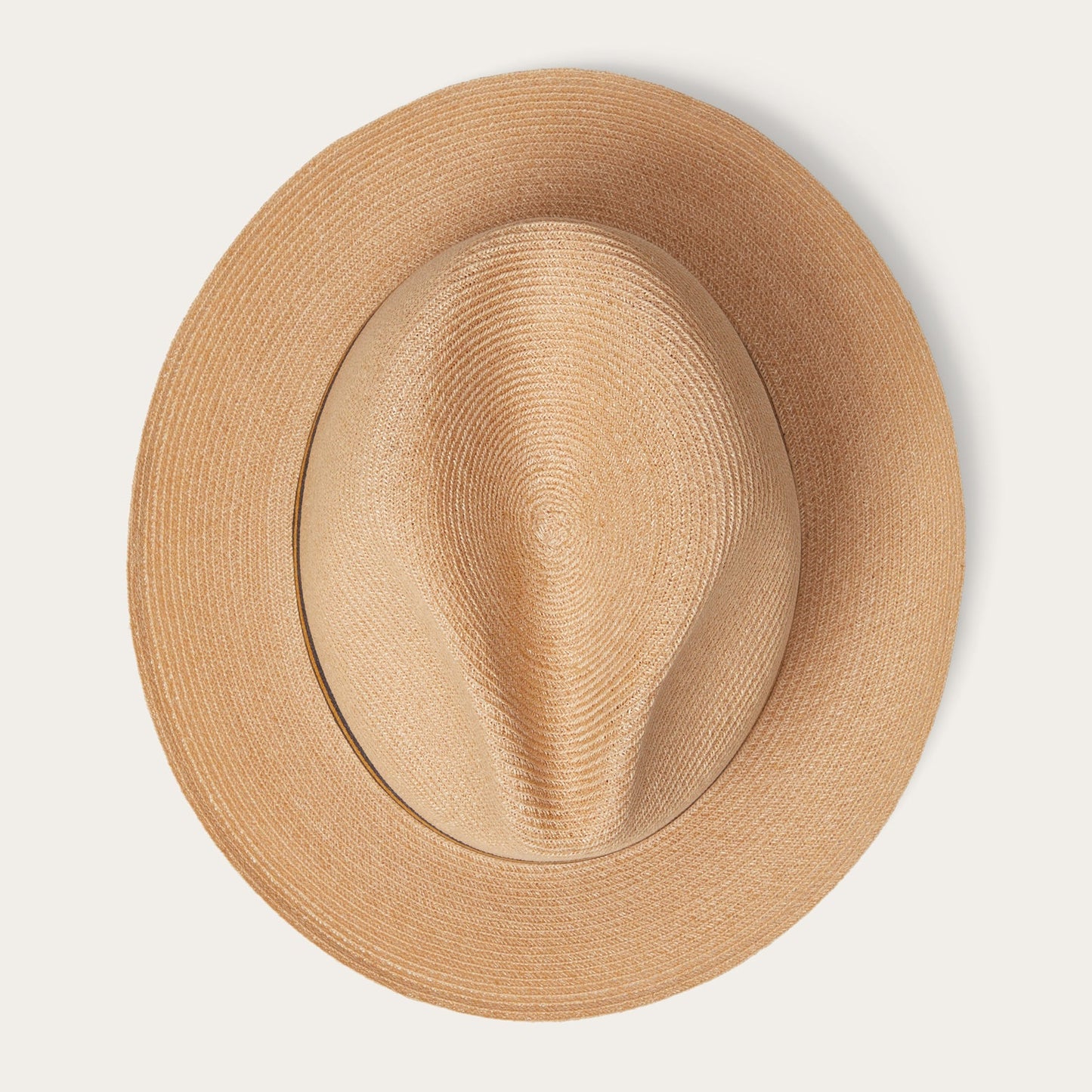 Triad Straw Fedora Mustard