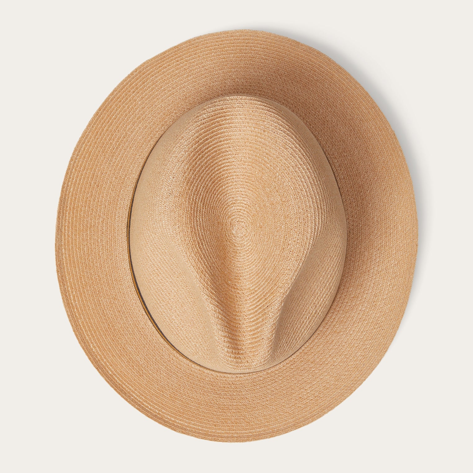 Triad Straw Fedora Mustard