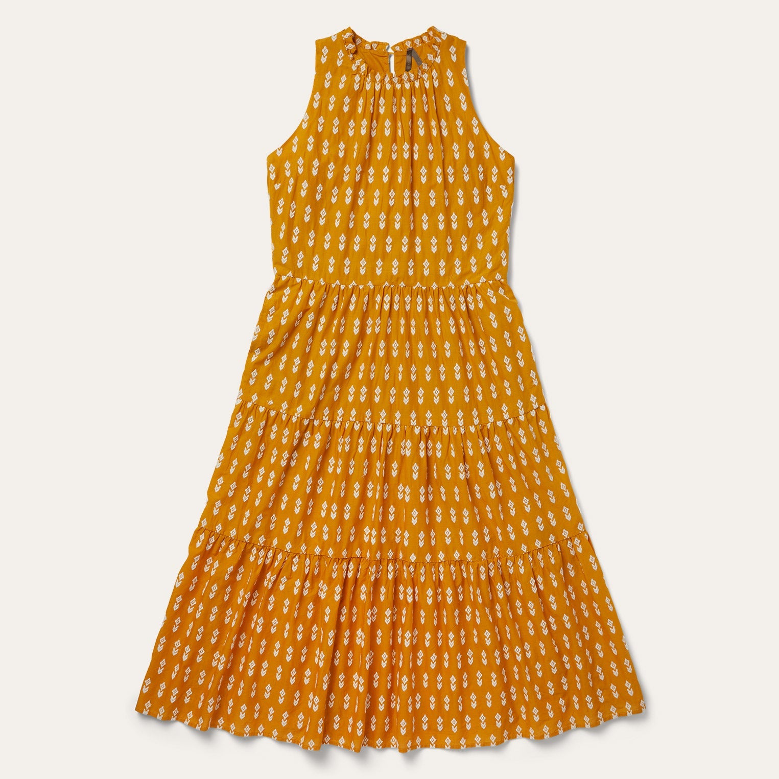 Aztec Dress Yellow