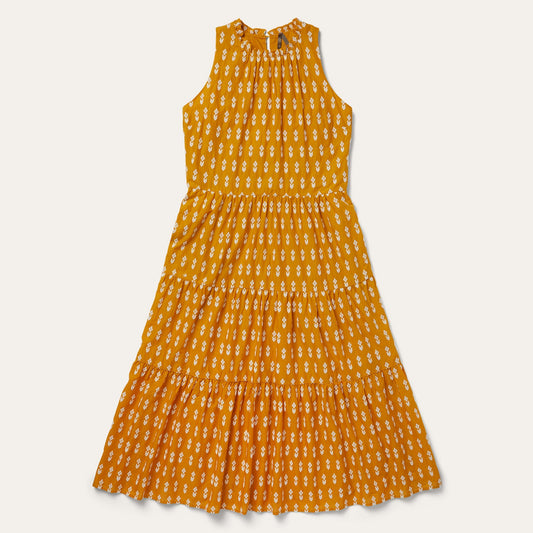 Aztec Dress Yellow