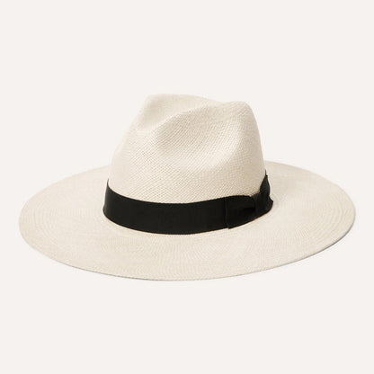 The Naturalist Straw Hat Natural - Black Band
