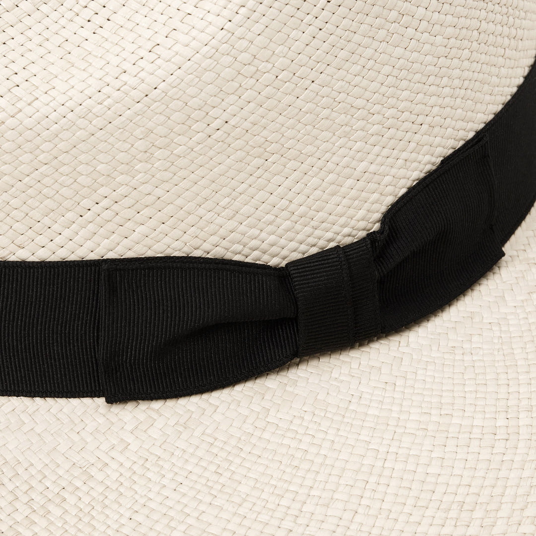 The Naturalist Straw Hat Natural - Black Band