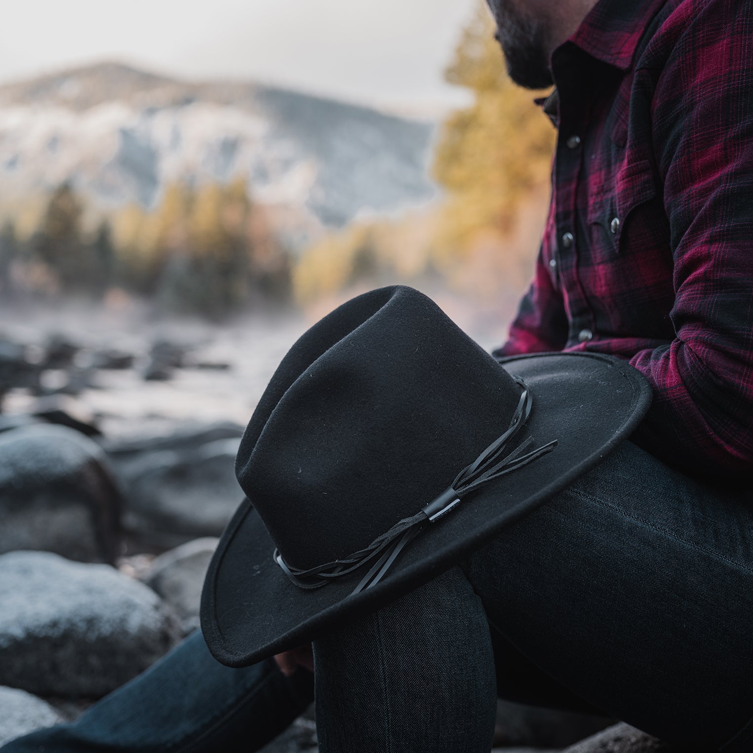 Gus Crushable Outdoor Hat Black