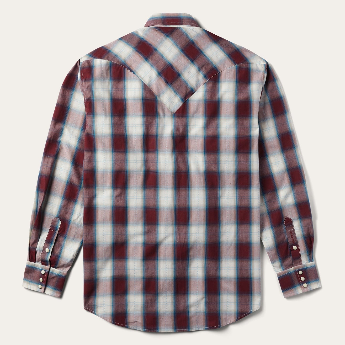 Wine Plaid Shirt Wine