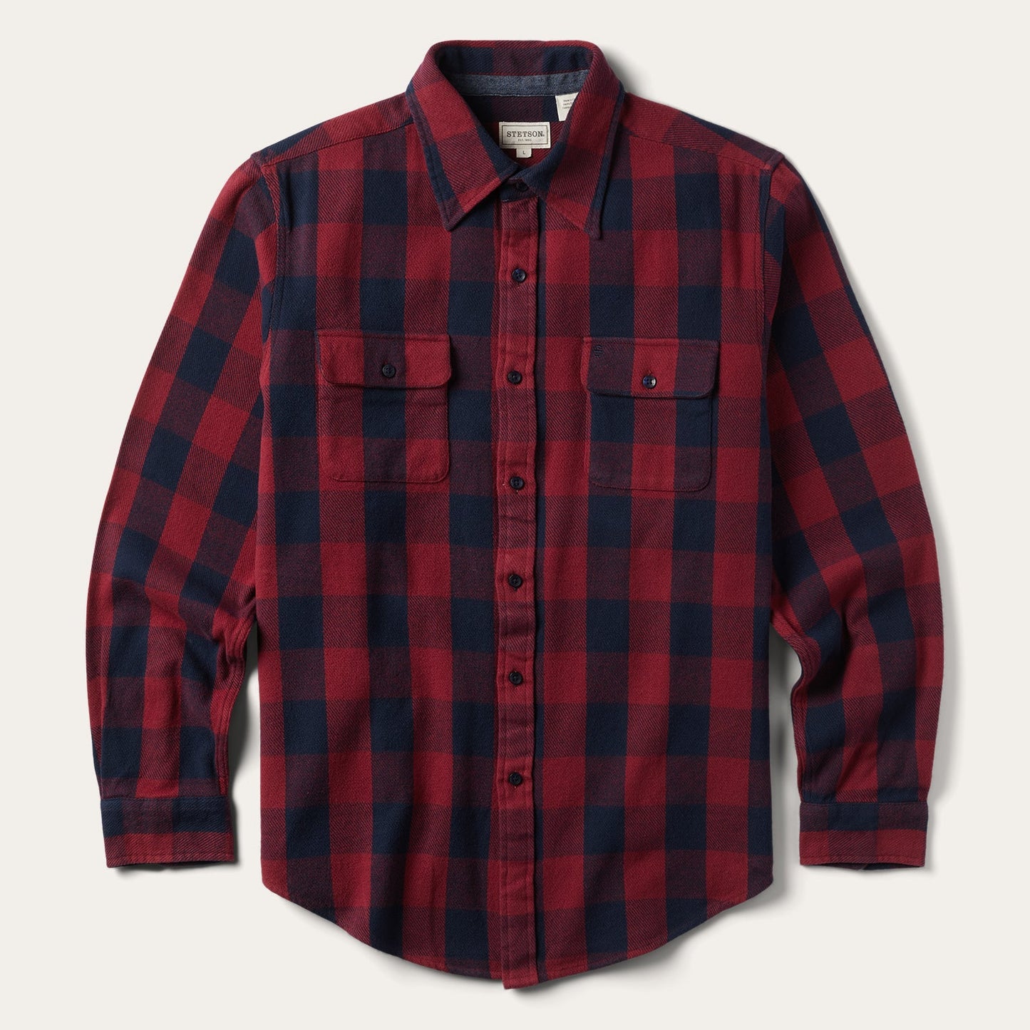 Buffalo Check Twill Shirt Red