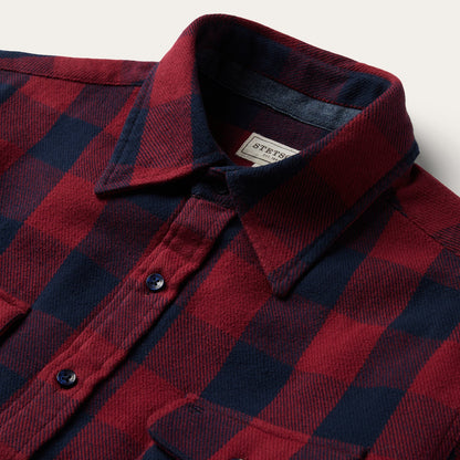 Buffalo Check Twill Shirt Red