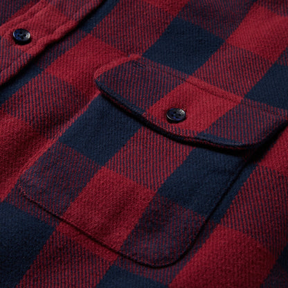 Buffalo Check Twill Shirt Red