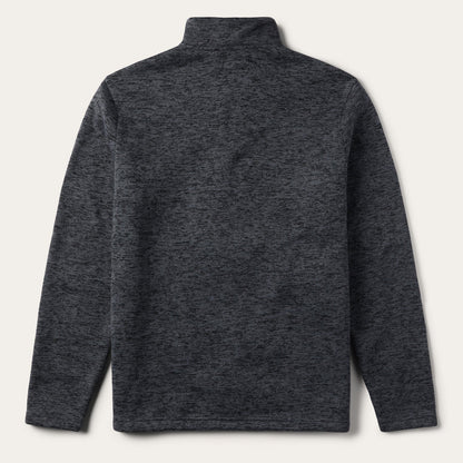 Grey Bonded Knit Sweater Grey