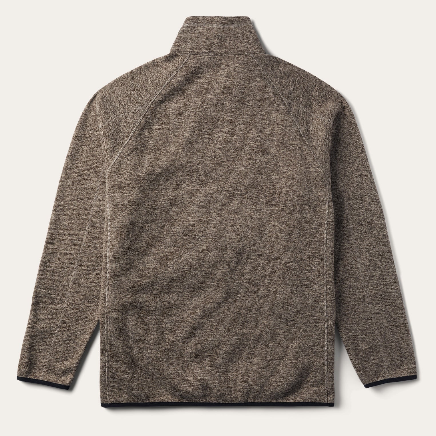 Tan Bonded Knit Sweater Tan